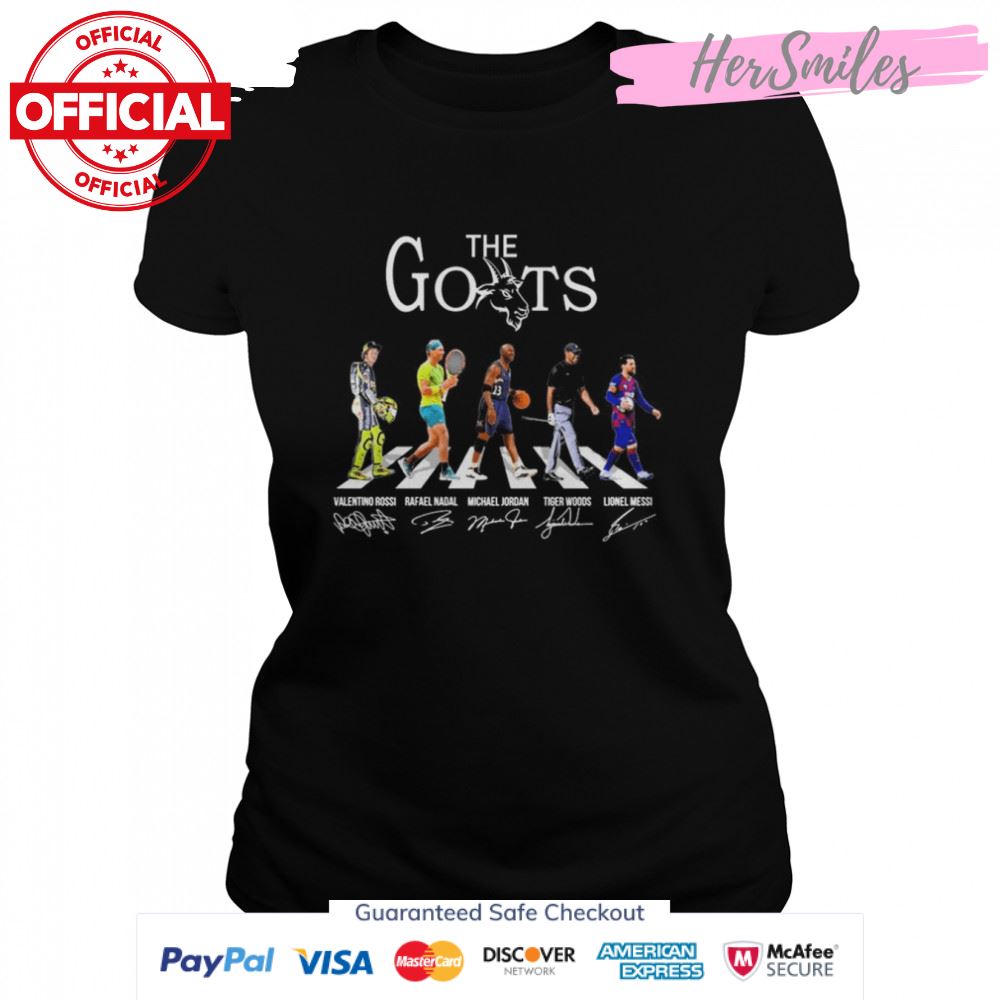 The Goat Best Worlds Players Abbey Road Signatures Shirt