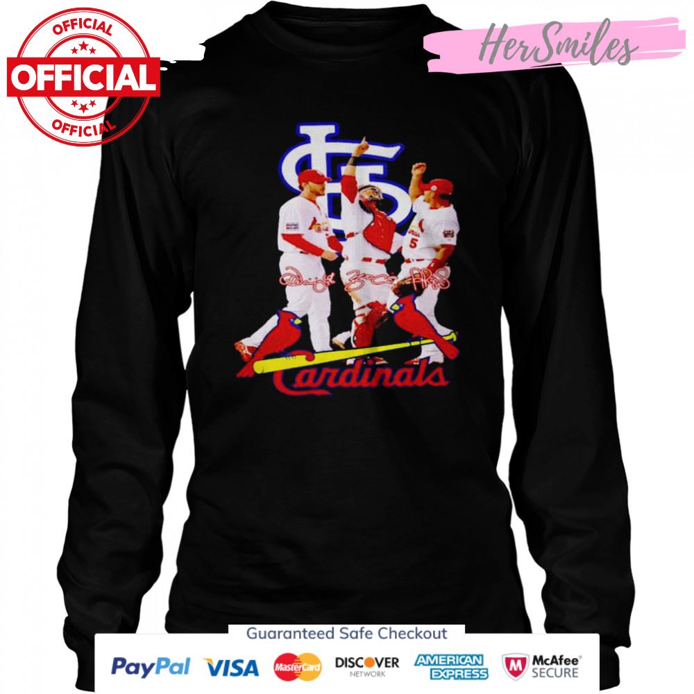 The Last Dance St. Louis Cardinals Molina Wainwright And Pujols signatures shirt The Last Dance St. Louis Cardinals Molina Wainwright And Pujols signatures shirt