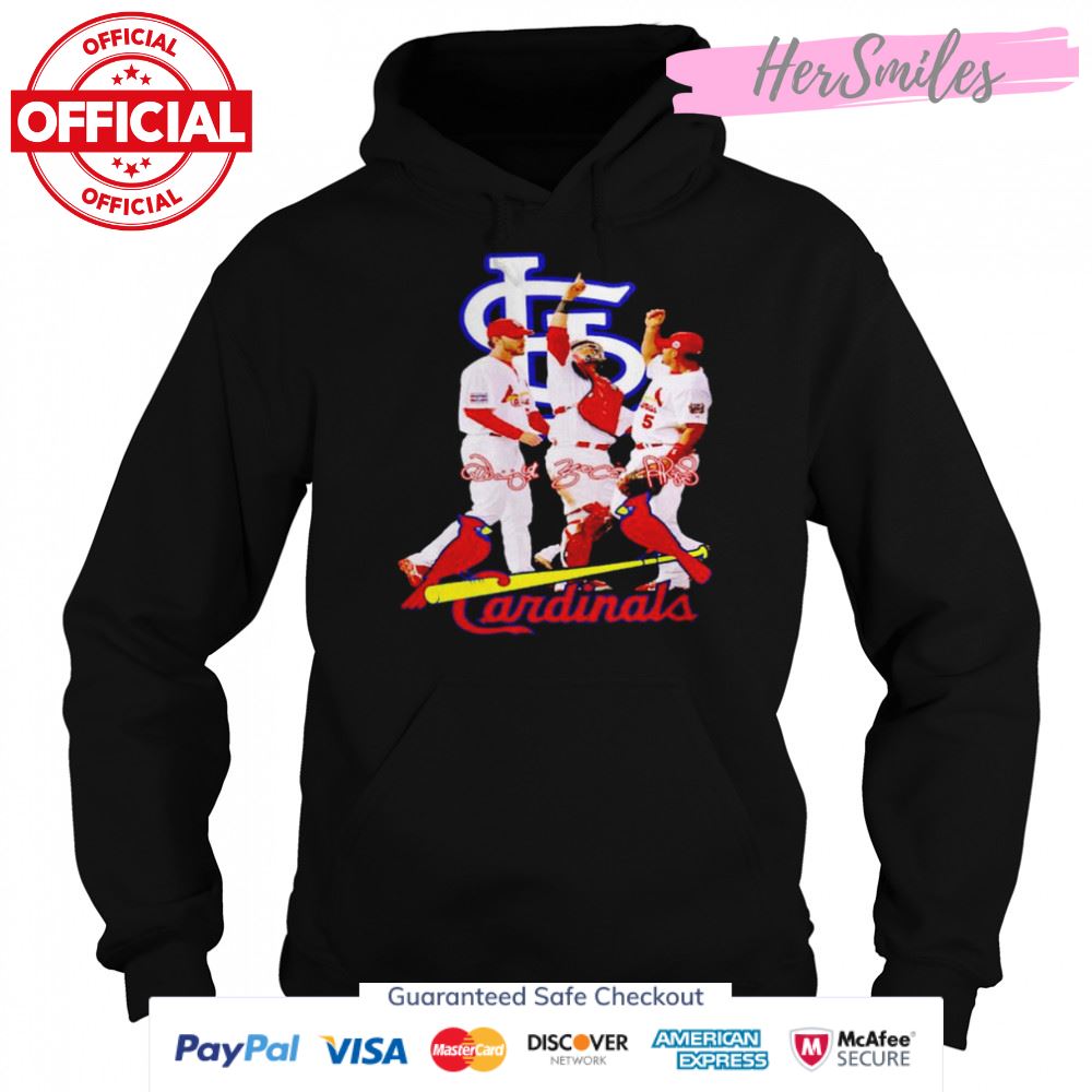 The Last Dance St. Louis Cardinals Molina Wainwright And Pujols signatures shirt The Last Dance St. Louis Cardinals Molina Wainwright And Pujols signatures shirt
