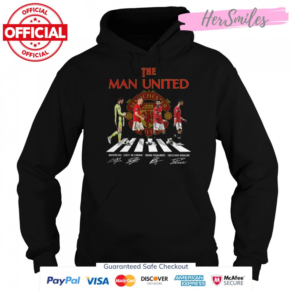 The Man United Abbey Road signatures shirt The Man United Abbey Road signatures shirt