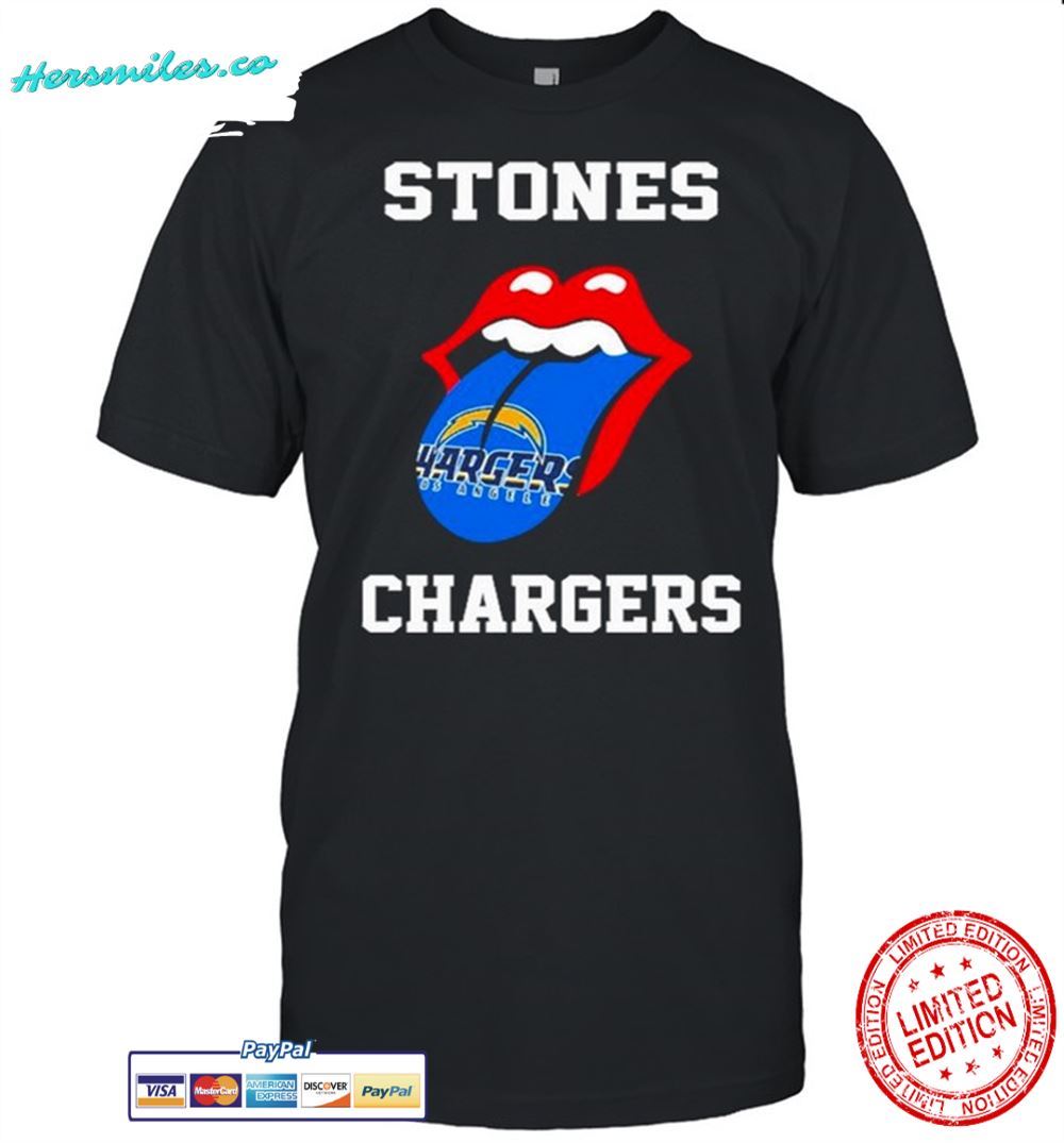 The Rolling Stones Los Angeles Chargers 2021 Classic T-Shirt