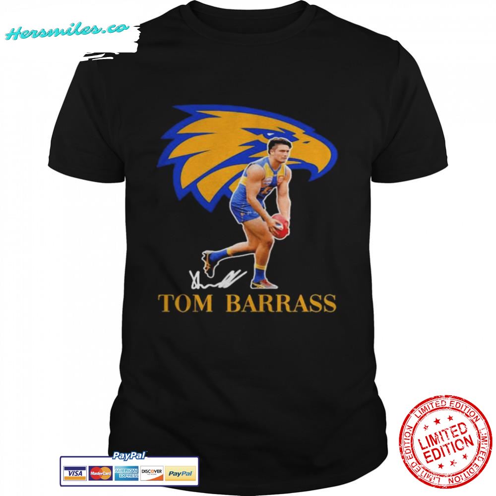 Tom Barrass Player Of Team Philadelphia Eagles Football Signature shirt