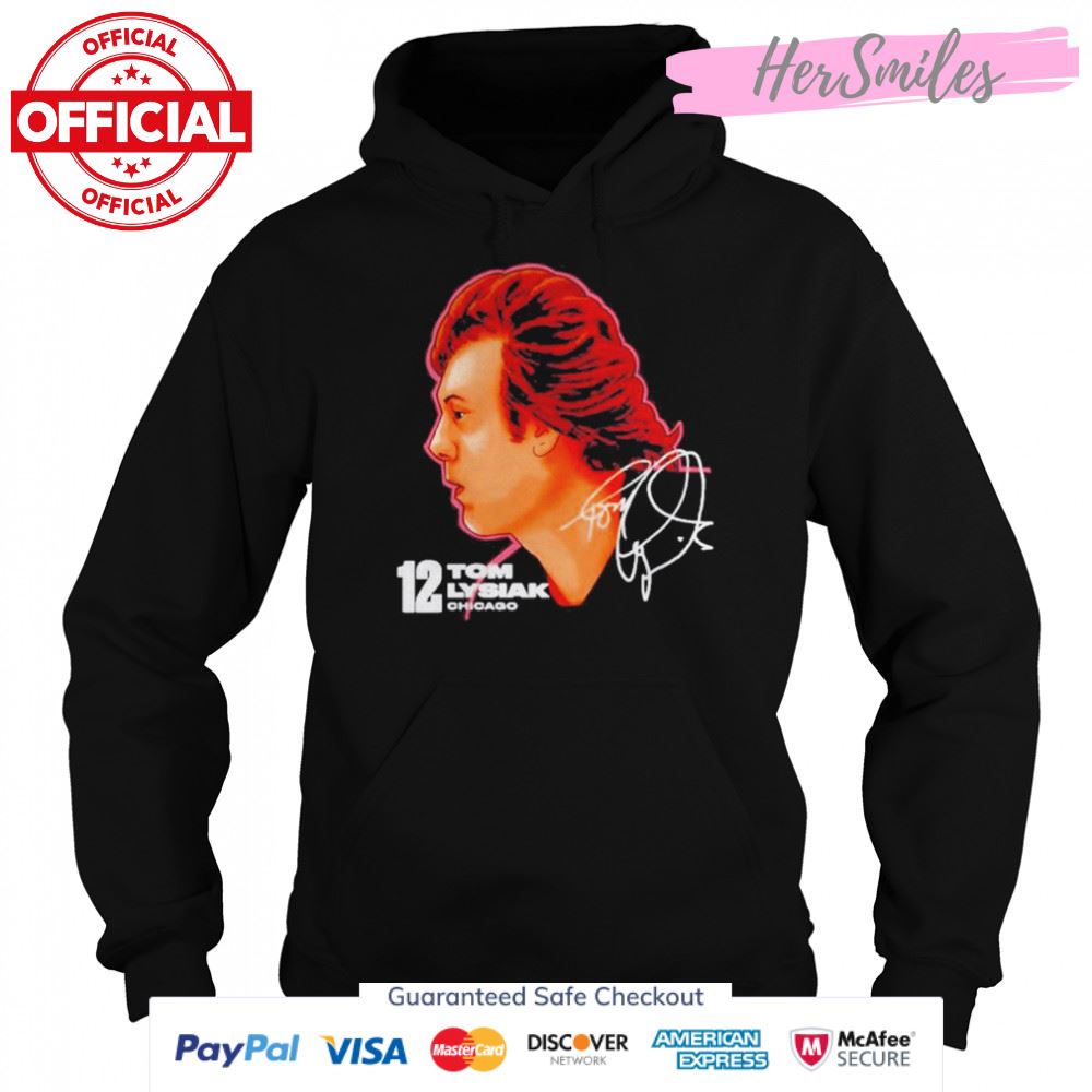 tom Lysiak Chicago Profile Signature Shirt tom Lysiak Chicago Profile Signature Shirt