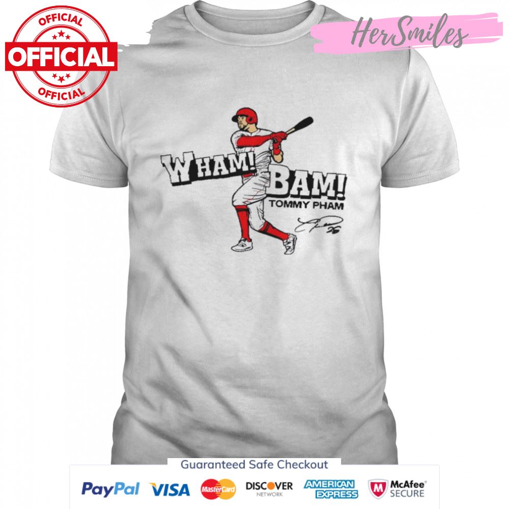 Tommy Pham wham bam signature shirt