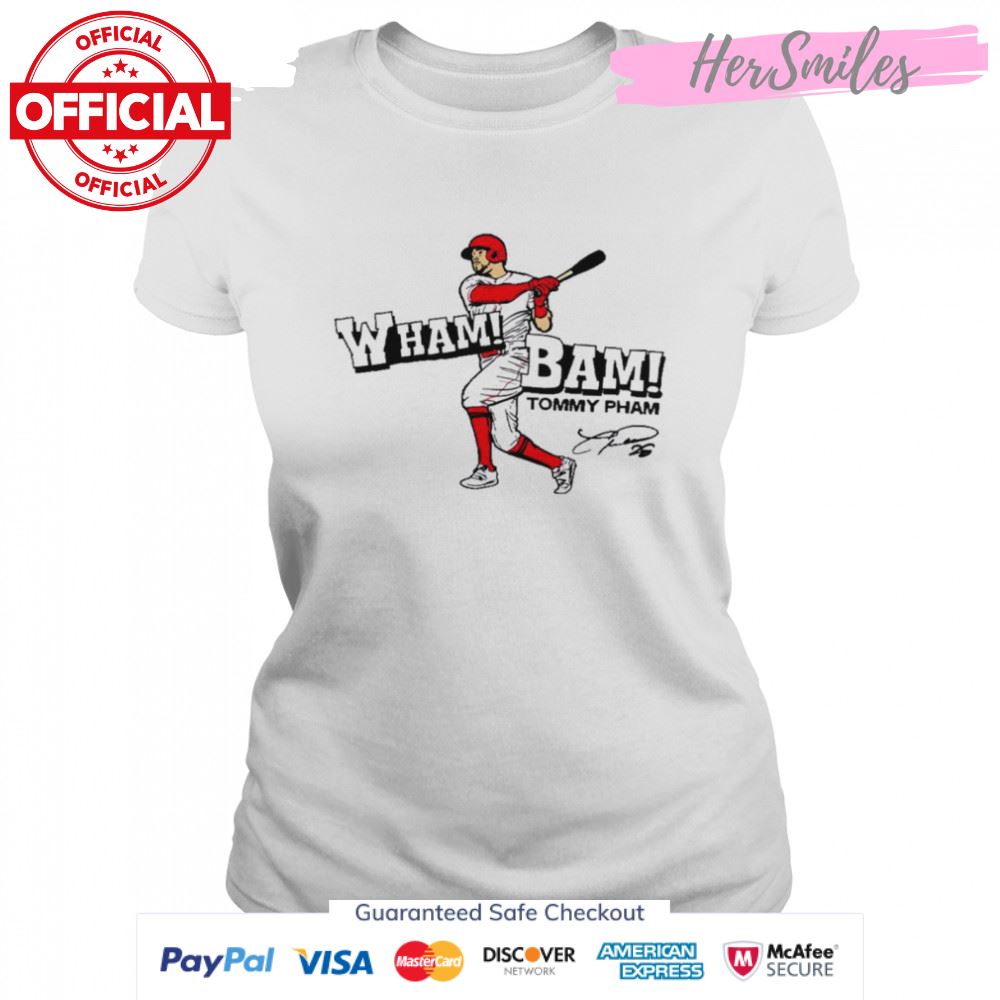 Tommy Pham wham bam signature shirt