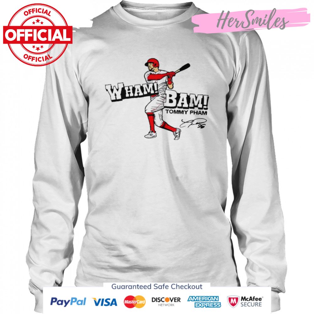 Tommy Pham wham bam signature shirt Tommy Pham wham bam signature shirt