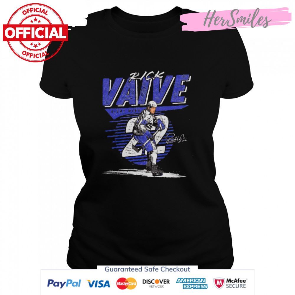 Toronto Maple Leafs Rick Vaive right wing signature shirt