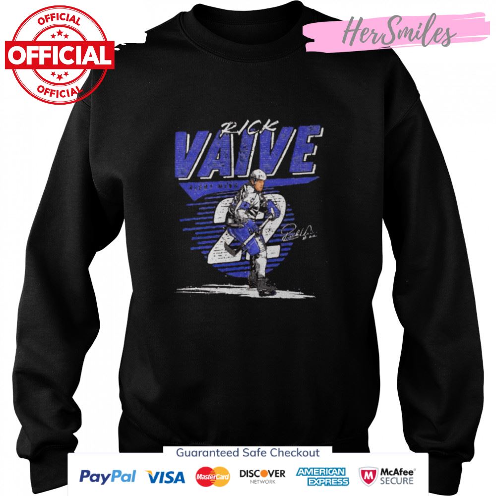 Toronto Maple Leafs Rick Vaive right wing signature shirt Toronto Maple Leafs Rick Vaive right wing signature shirt