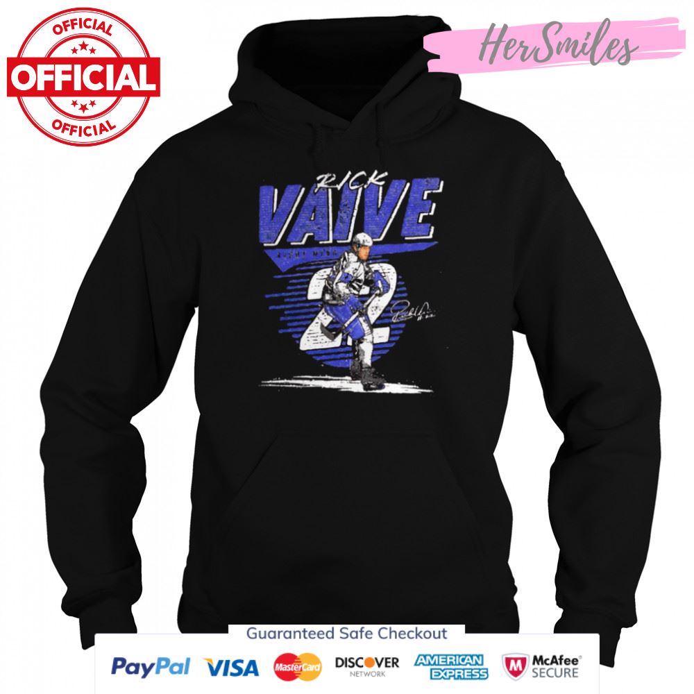 Toronto Maple Leafs Rick Vaive right wing signature shirt Toronto Maple Leafs Rick Vaive right wing signature shirt