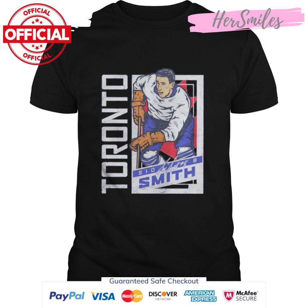 Toronto Maple Leafs Sid Smith card signature shirt