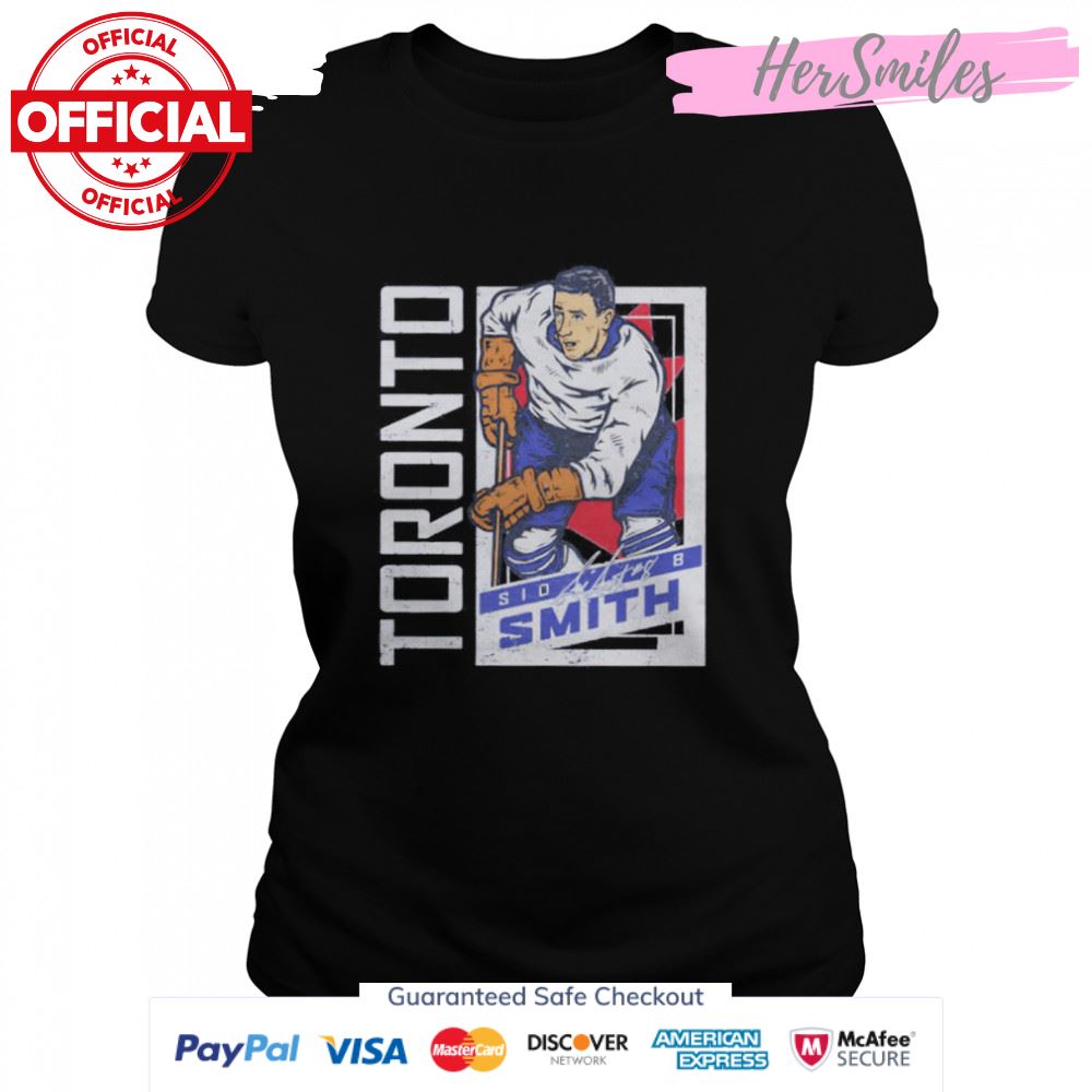 Toronto Maple Leafs Sid Smith card signature shirt