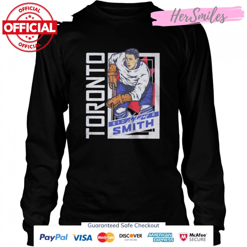 Toronto Maple Leafs Sid Smith card signature shirt Toronto Maple Leafs Sid Smith card signature shirt