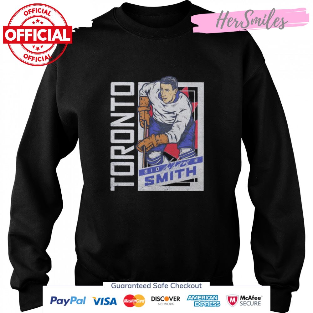 Toronto Maple Leafs Sid Smith card signature shirt Toronto Maple Leafs Sid Smith card signature shirt
