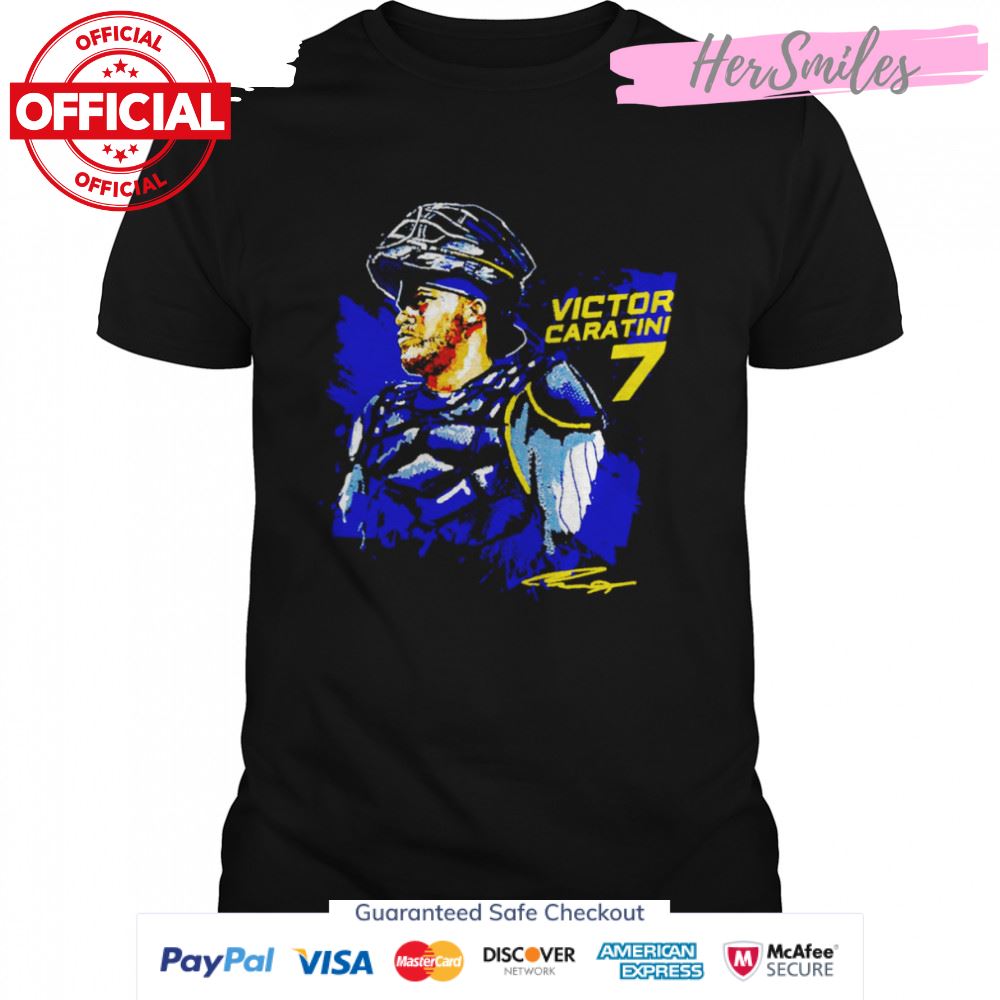Victor Caritini MLBPA Milwaukee Baseball signature shirt
