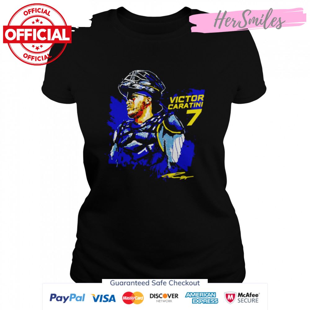 Victor Caritini MLBPA Milwaukee Baseball signature shirt