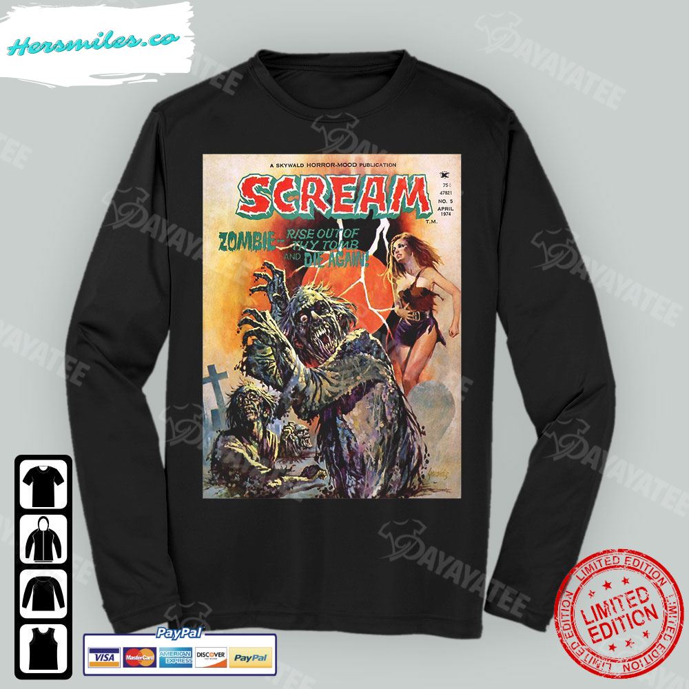 Vintage Halloween Horror Shirt Zombie Comic Book T-Shirt Vintage Halloween Horror Shirt Zombie Comic Book T-Shirt