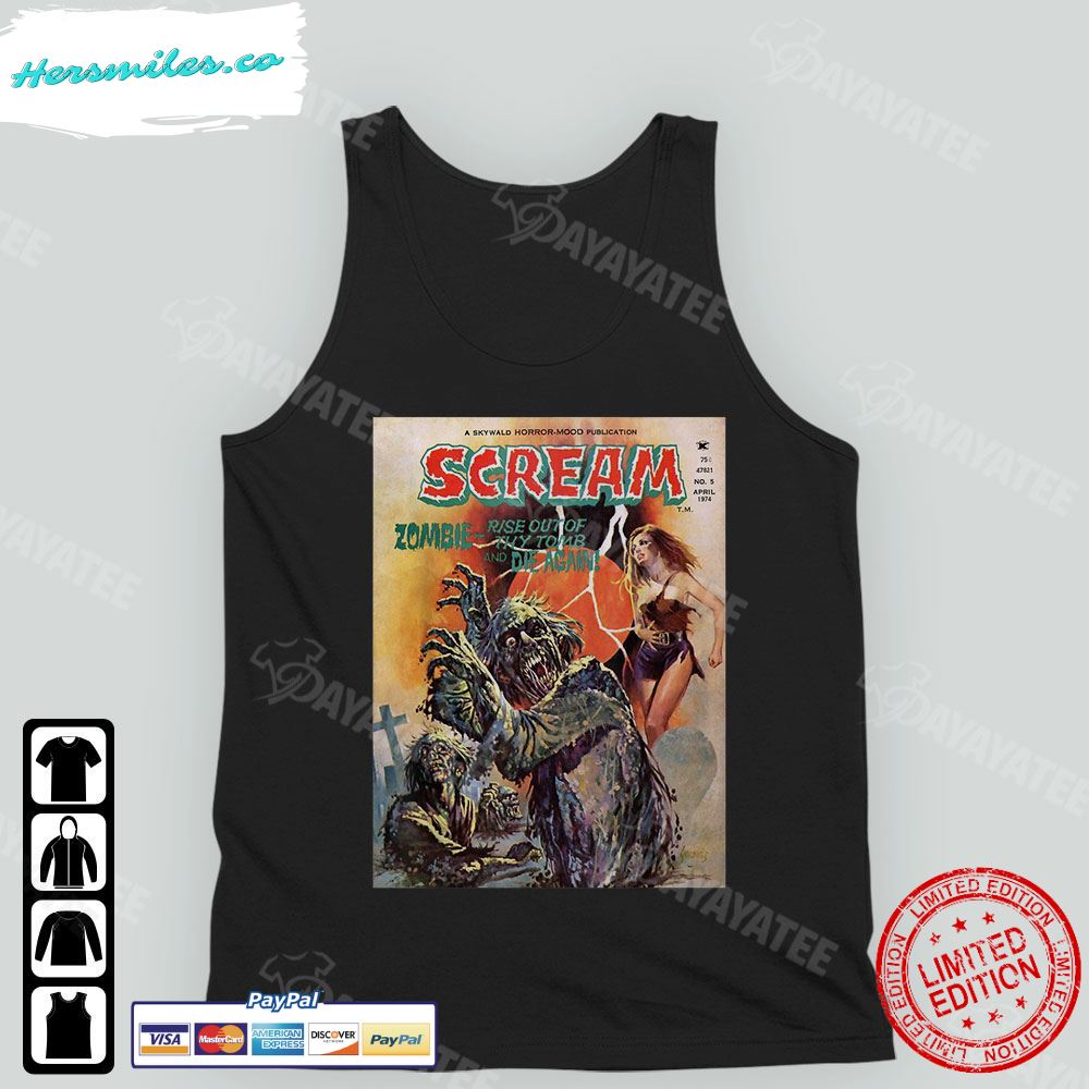 Vintage Halloween Horror Shirt Zombie Comic Book T-Shirt Vintage Halloween Horror Shirt Zombie Comic Book T-Shirt