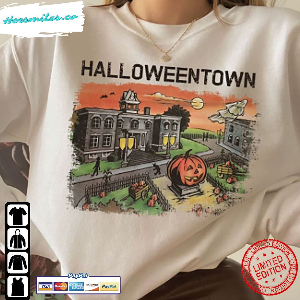 Vintage Halloweentown University Sweatshirt T-Shirt