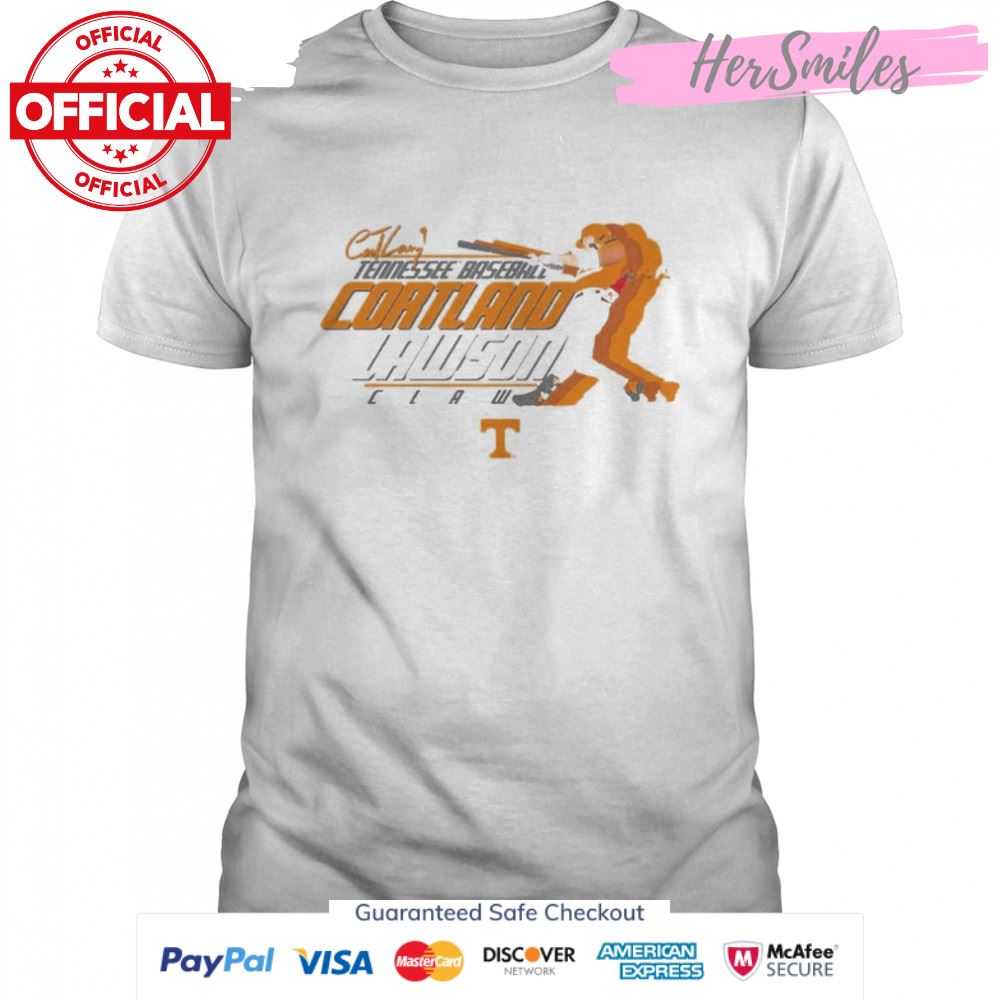 VOLS Tennessee Baseball Cortland Lawson Signature 2022 shirt