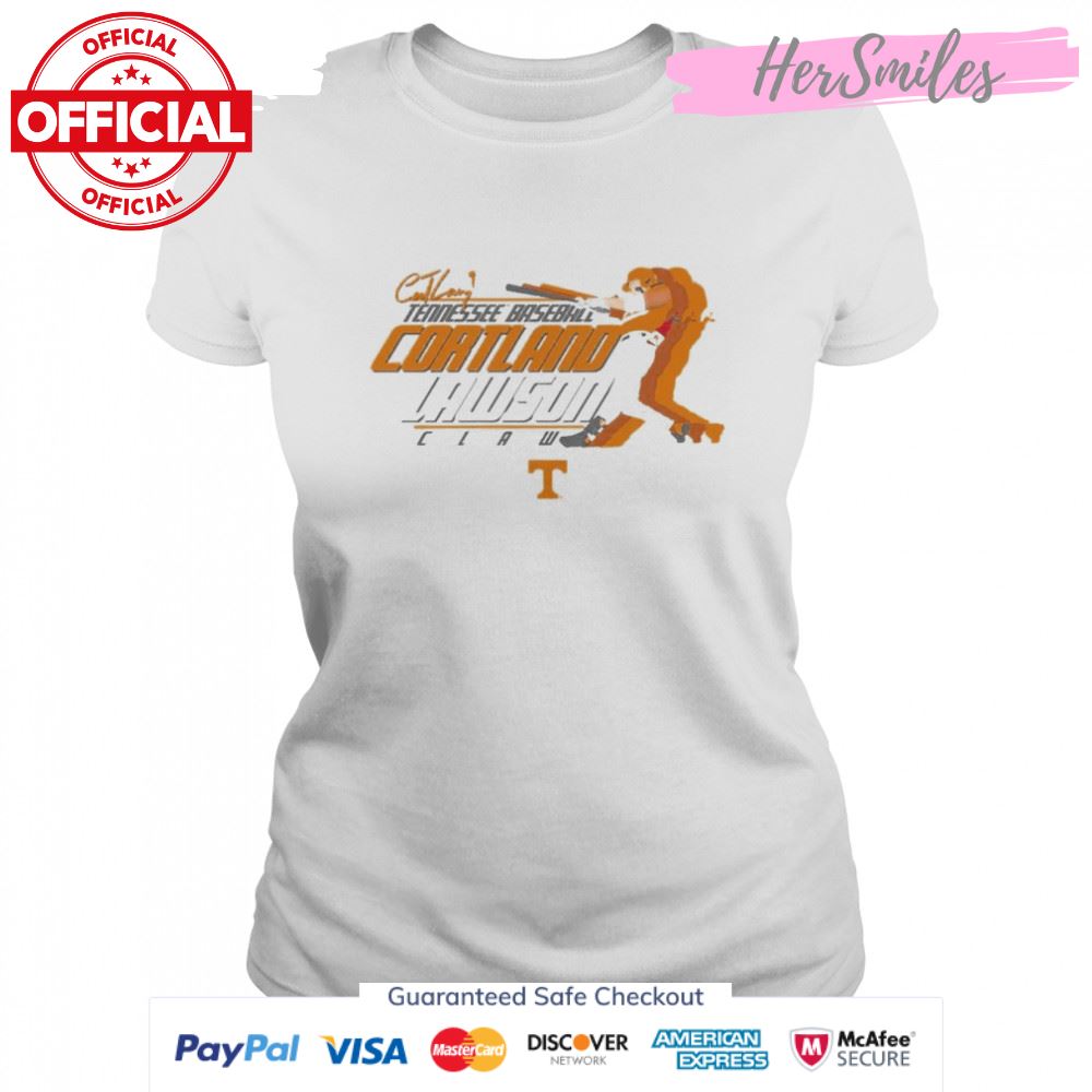 VOLS Tennessee Baseball Cortland Lawson Signature 2022 shirt