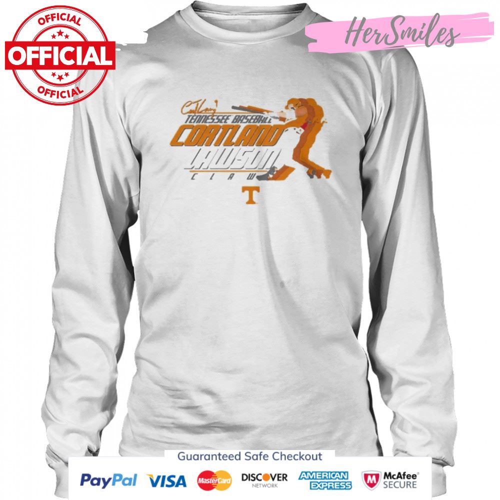 VOLS Tennessee Baseball Cortland Lawson Signature 2022 shirt VOLS Tennessee Baseball Cortland Lawson Signature 2022 shirt