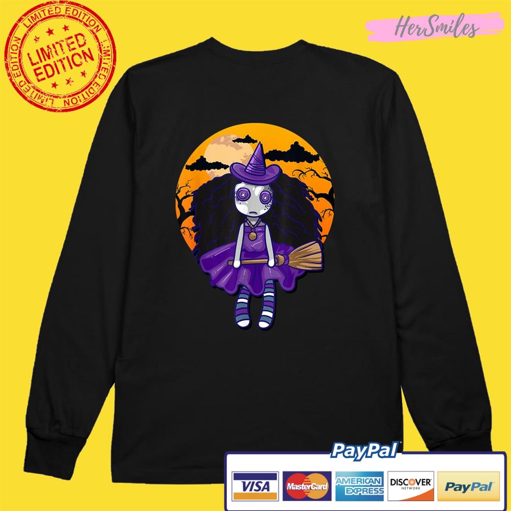 Voodoo Doll Witch Halloween Shirt