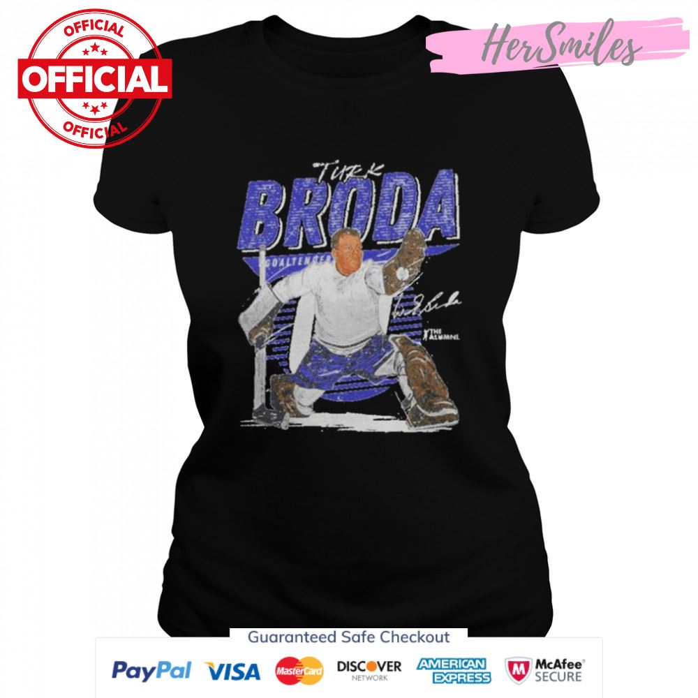 Walter turk broda toronto comet hockey signatures shirt