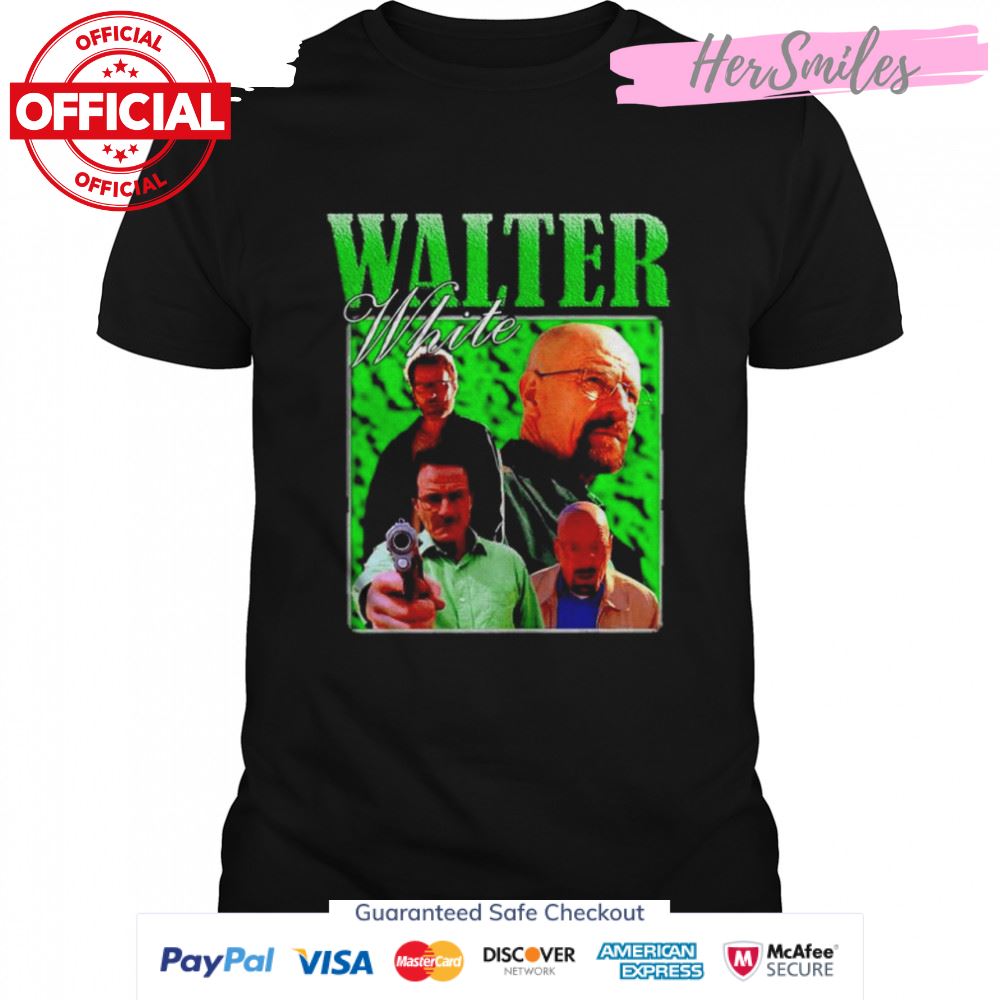 Walter White Tribute Vintage signature shirt