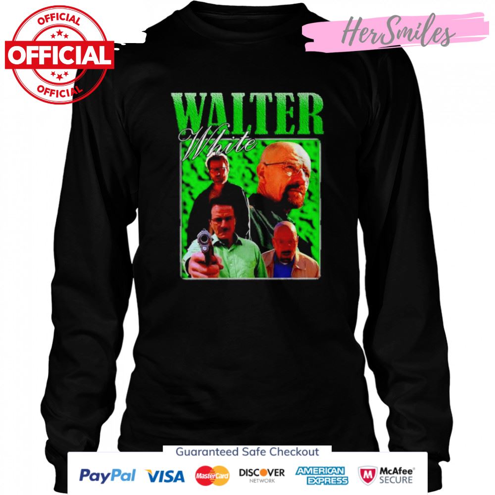Walter White Tribute Vintage signature shirt Walter White Tribute Vintage signature shirt