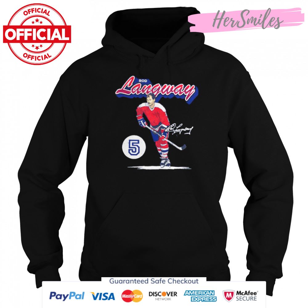 Washington Capitals Rod Langway signature shirt Washington Capitals Rod Langway signature shirt