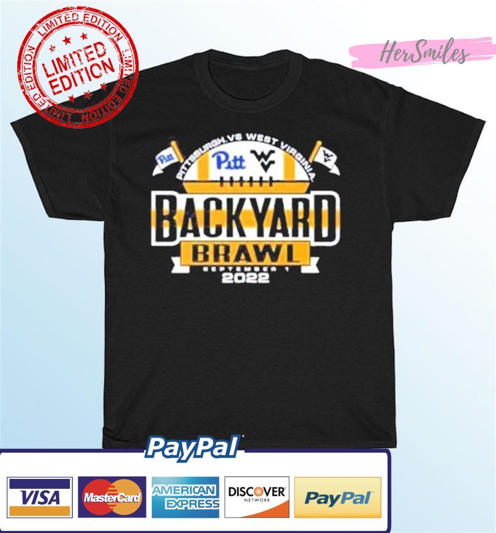 West Virginia vs Pitt Panthers Backyard Brawl 2022 Unisex T-Shirt West Virginia vs Pitt Panthers Backyard Brawl 2022 Unisex T-Shirt