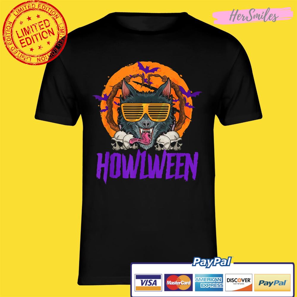 Wolf Costume Howlween Halloween Shirt