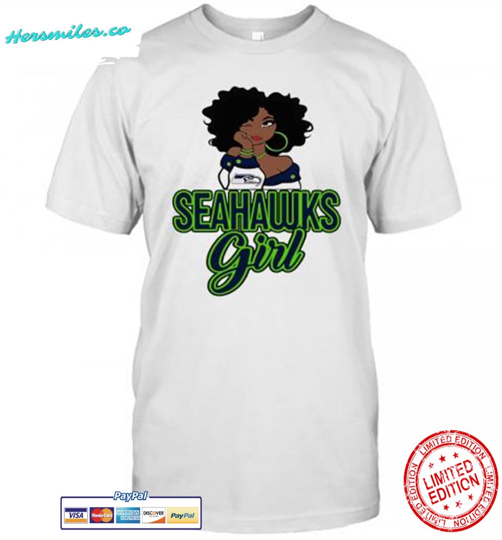Women Seattle Seahawks Girl T-Shirt