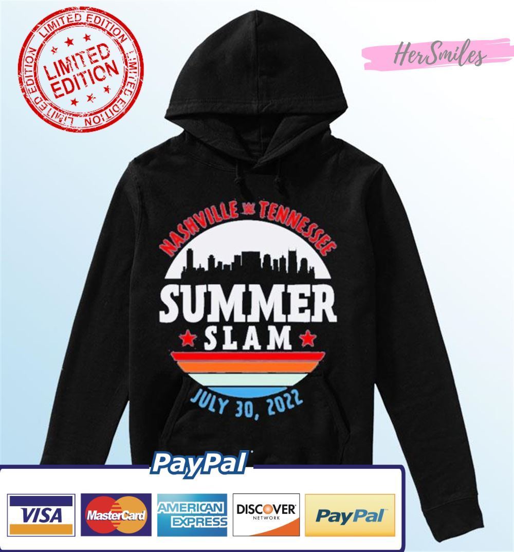 WWE SummerSlam 2022 Skyline Vintage Unisex T-Shirt
