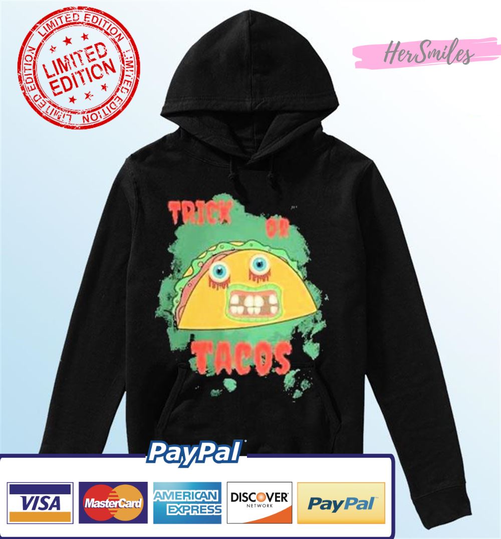 Trick or Treat Tacos Halloween T-Shirt
