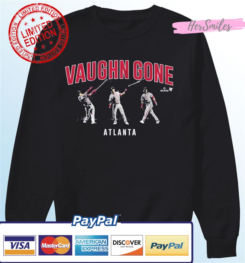 Vaughn Grissom Atlanta Braves Vaughn Gone T-Shirt Vaughn Grissom Atlanta Braves Vaughn Gone T-Shirt