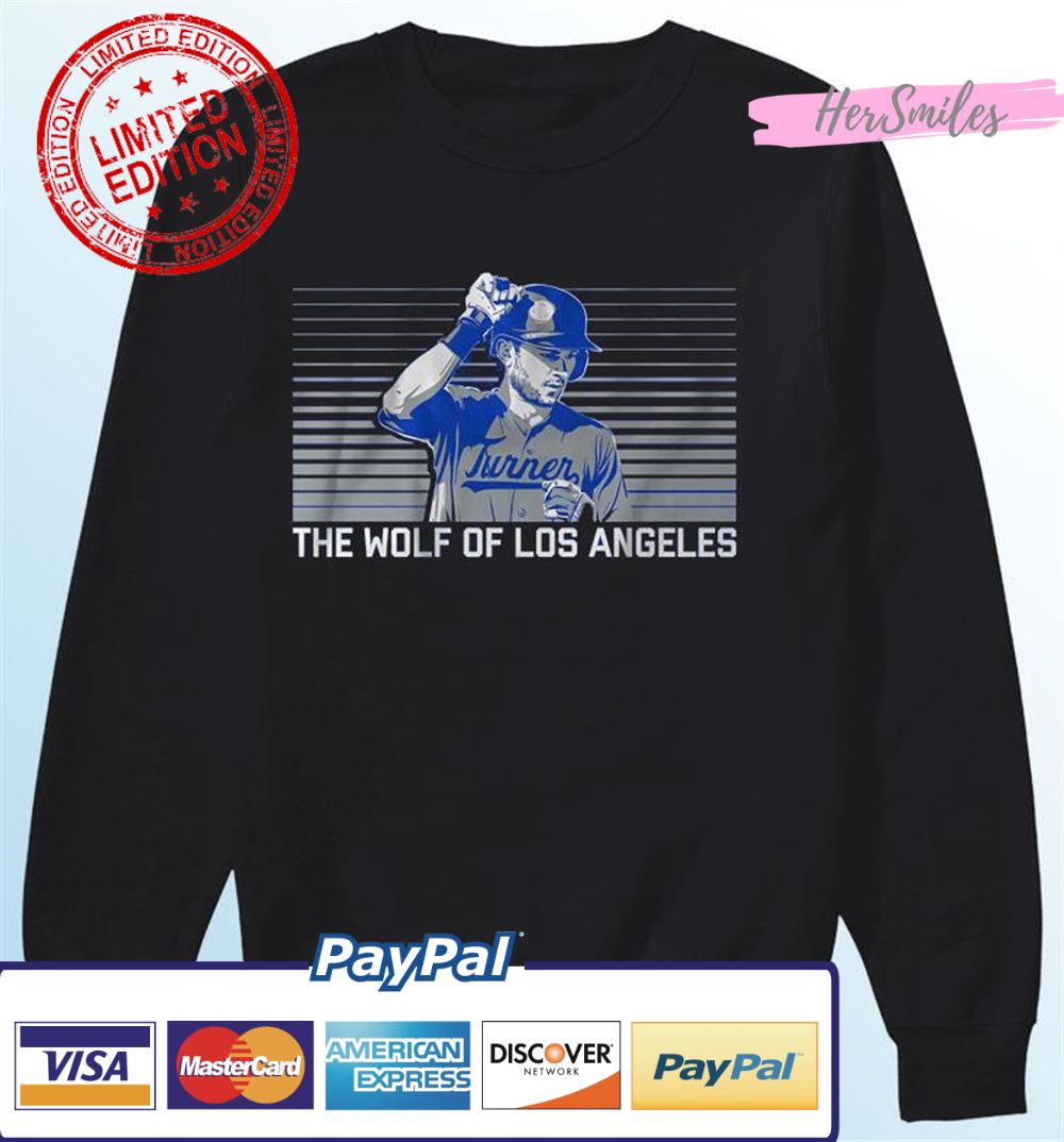 Trea Turner The Wolf Of Los Angeles Baseball T-Shirt Trea Turner The Wolf Of Los Angeles Baseball T-Shirt