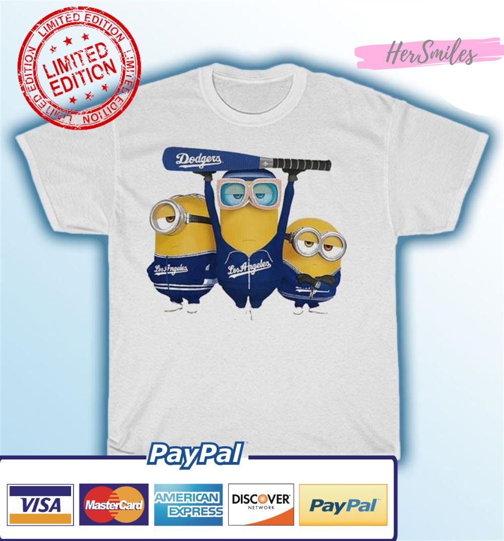 Los Angeles Dodgers Minions Rise Of Gru T-Shirt Los Angeles Dodgers Minions Rise Of Gru T-Shirt