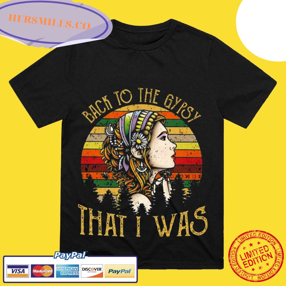 Back To Gypsy That I Was Stevie Nicks Classic T-Shirt