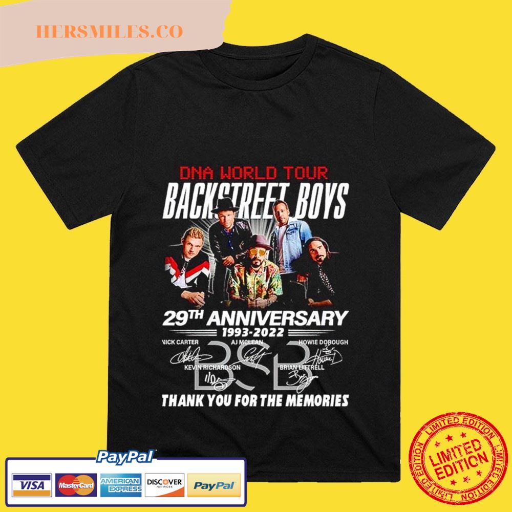 Backstreet Boys DNA World Tour 2022 Essential T-Shirt