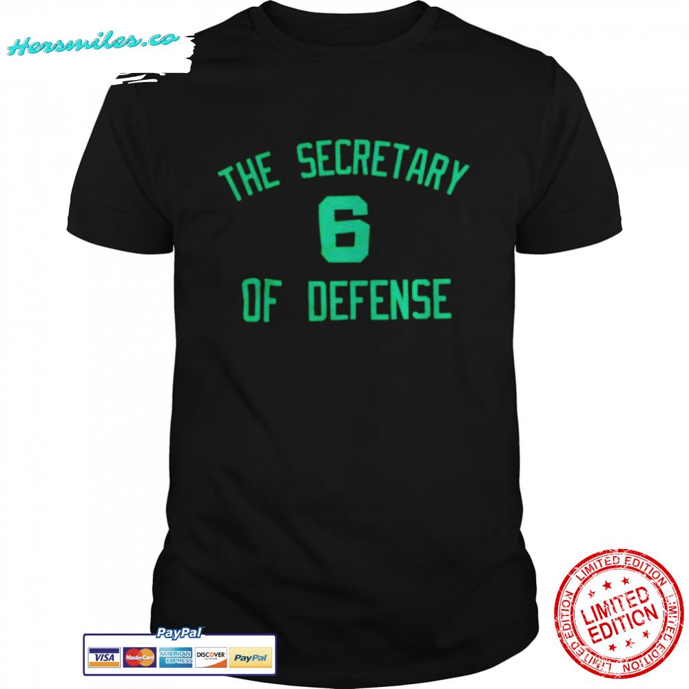 Bill Russell 6 the secretary of defense shirt