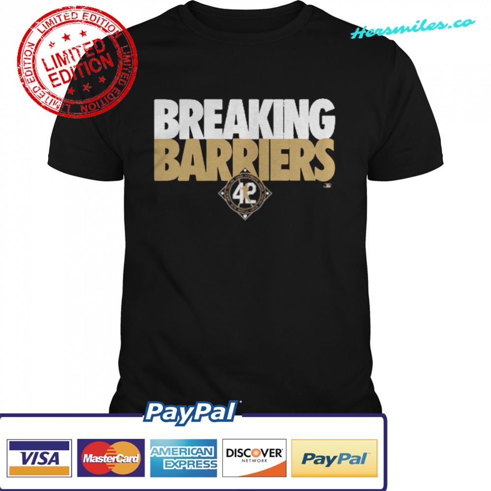 Breaking Barriers Mlb Jackie Robinson Shirt