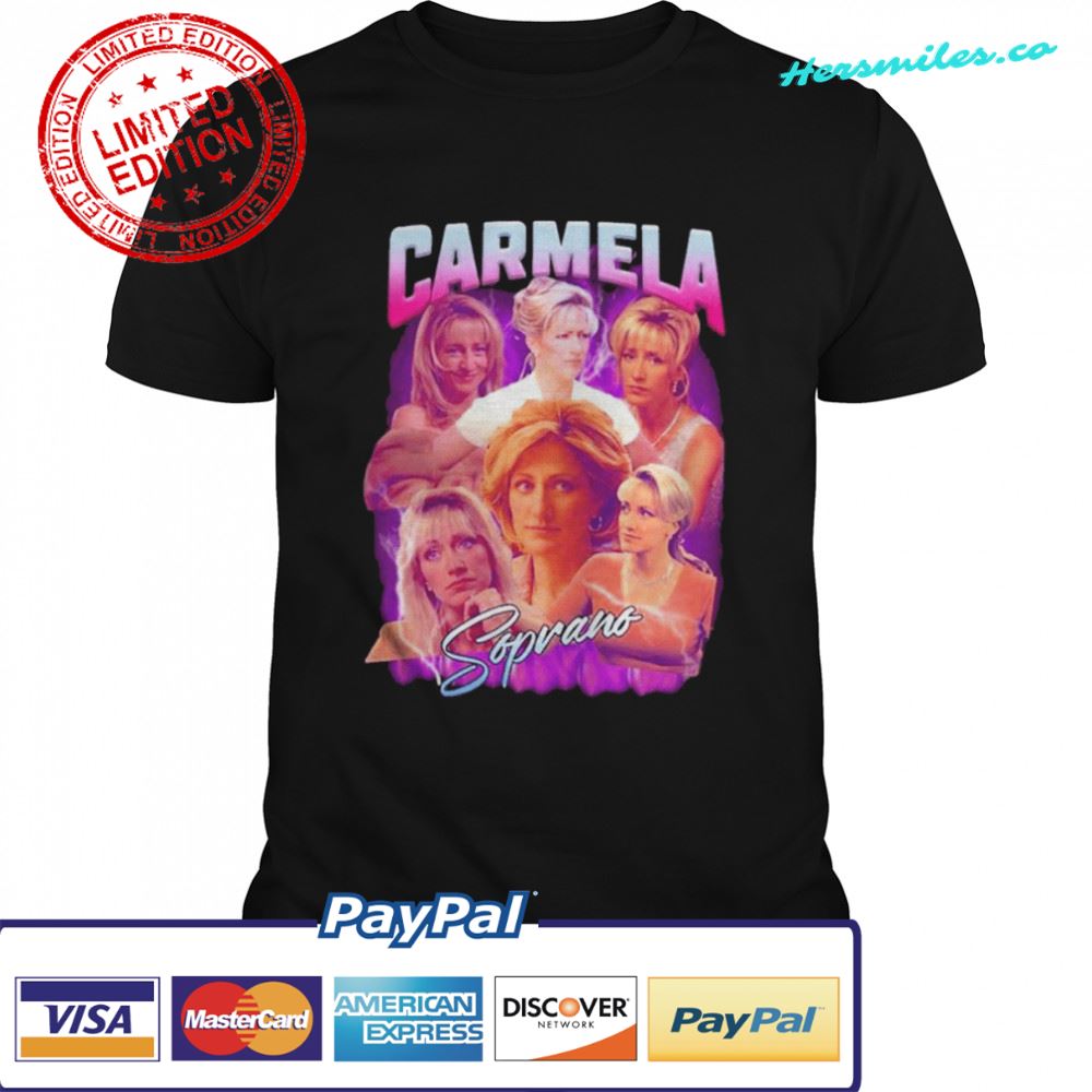 Carmela Soprano Shirt Edie Falco Homage shirt