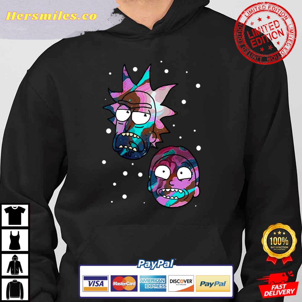 Cartoon Head Cynical Mad Scientist Rick And Morty Hoodie
