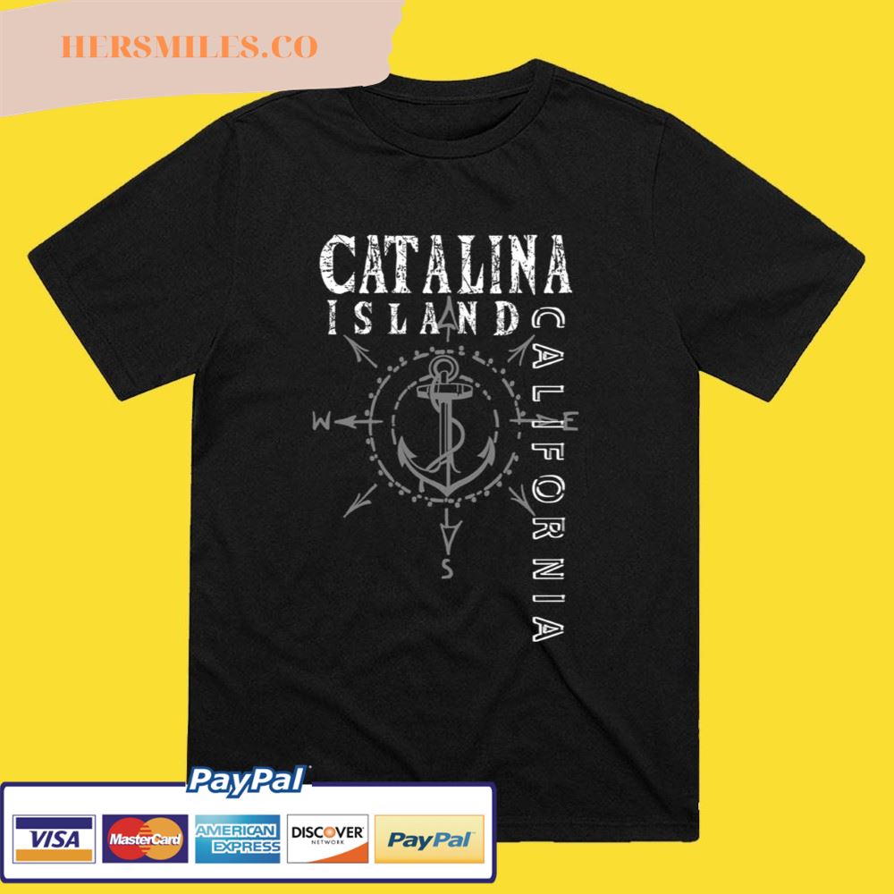 Catalina Island Sailing Sailboat T-Shirt