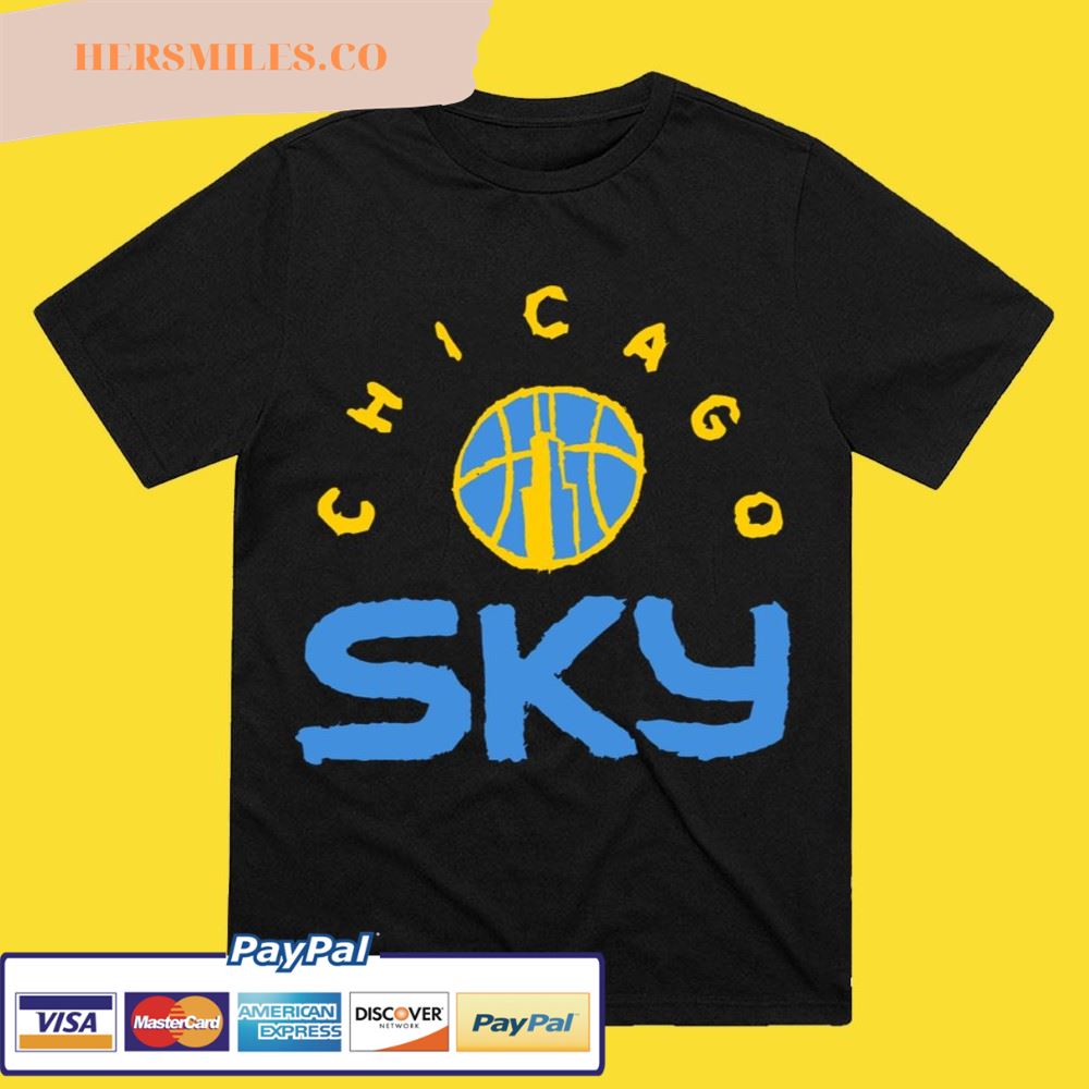 Chicago Sky 2022 Basketball Team T-Shirt