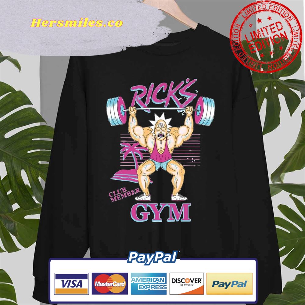 Club Member Ricks Gym Unisex Sweatshirt