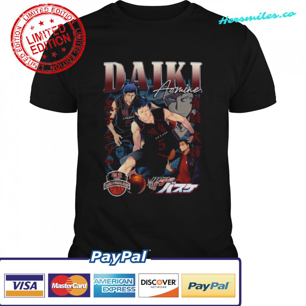 Daiki Aomine Kuroko No Basket shirt