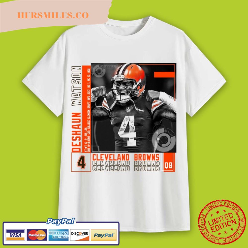 Deshaun Watson Football Cleveland Browns T-Shirt
