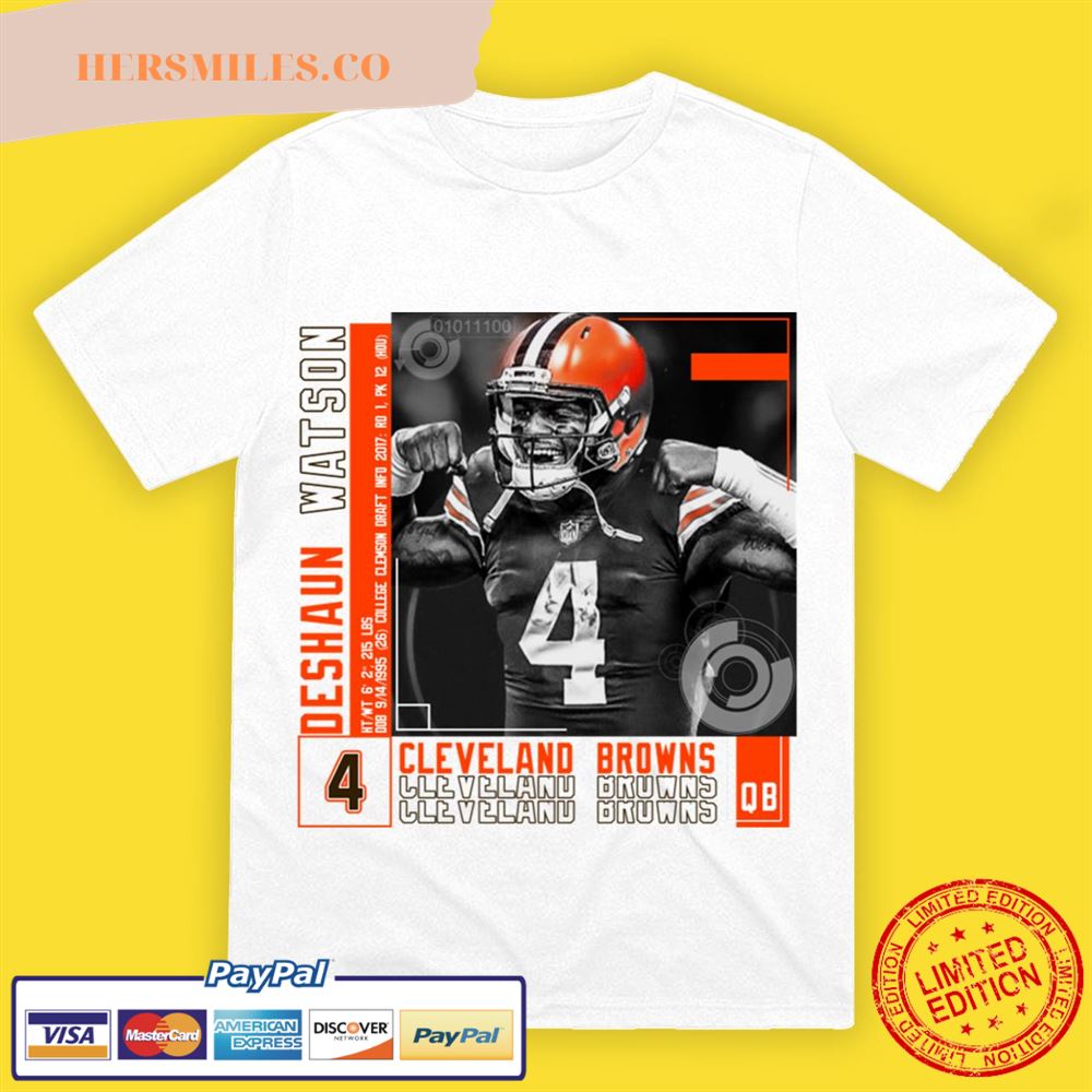 Deshaun Watson Football Cleveland Browns T-Shirt